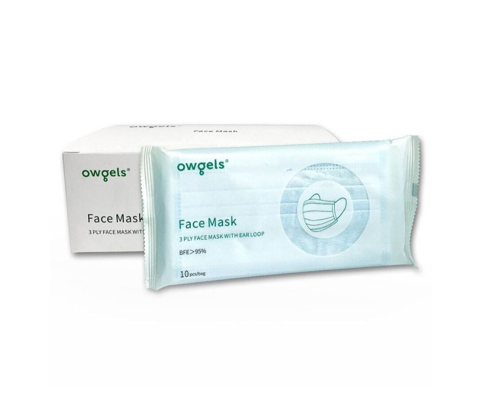 Owgels 3 Ply Face Mask
