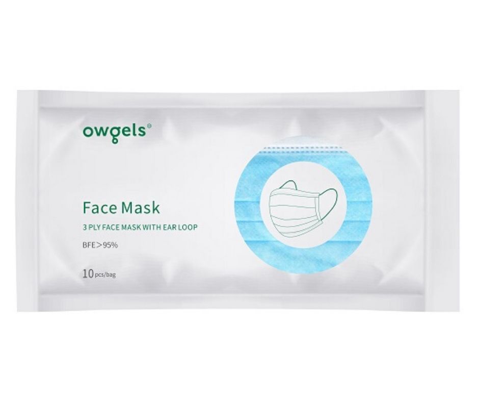 Owgels 3 Ply Face Mask