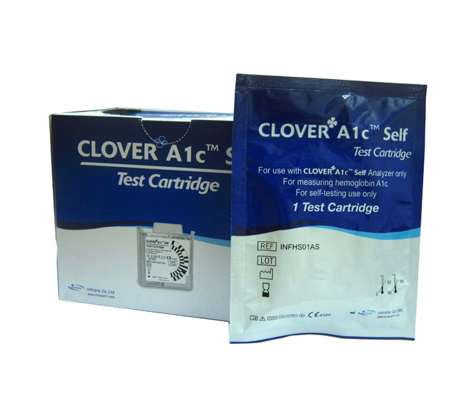 Clover A1c Self Test Cartridge