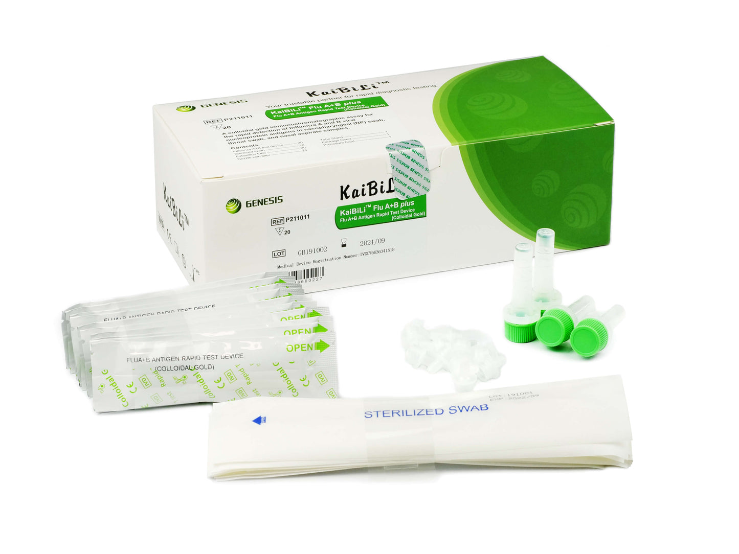 Genesis Flu A+B Rapid Test Device