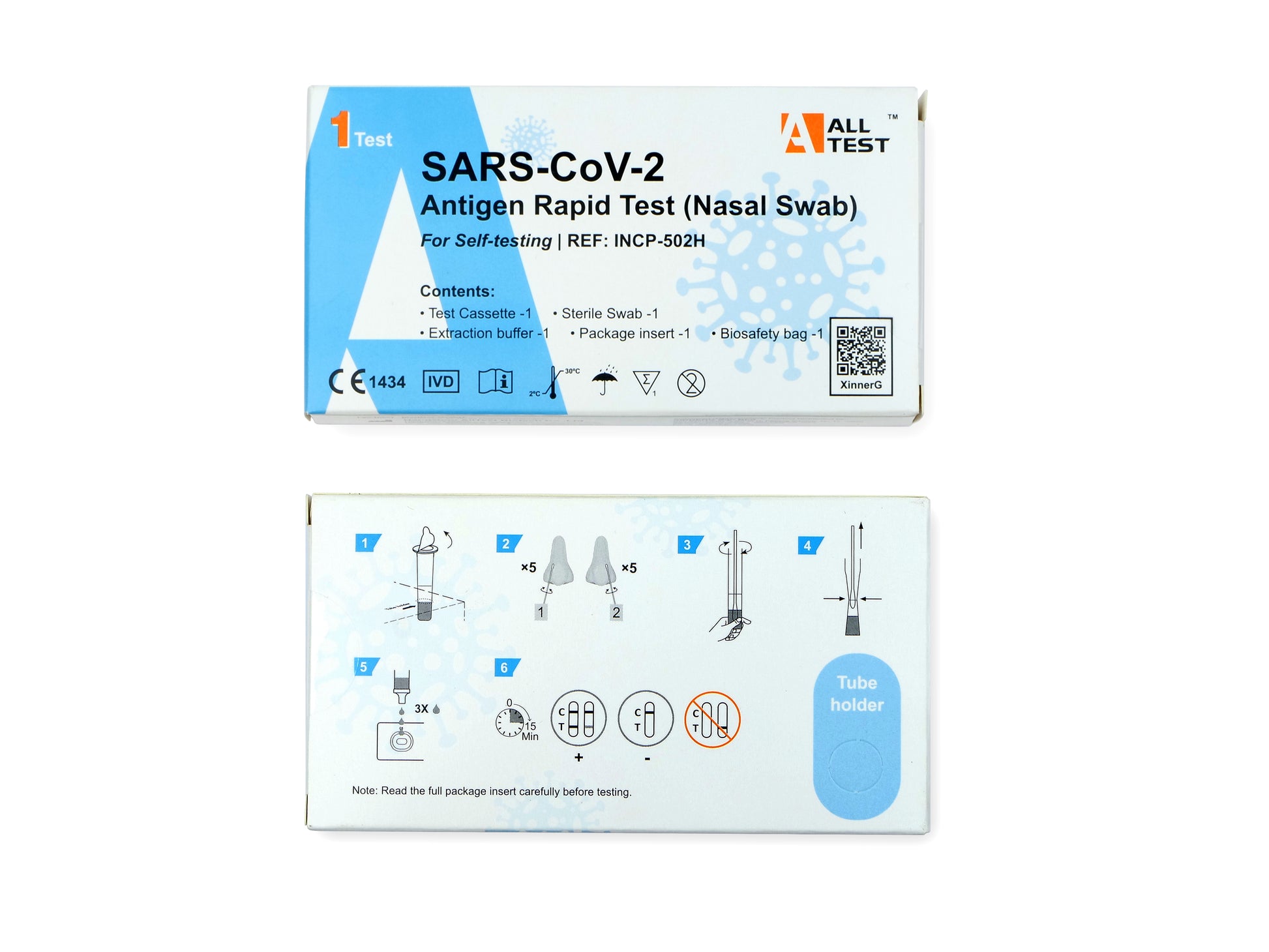 ALLTEST SARS-CoV-2 Antigen Rapid Test (Nasal Swab) covid 19 rtk