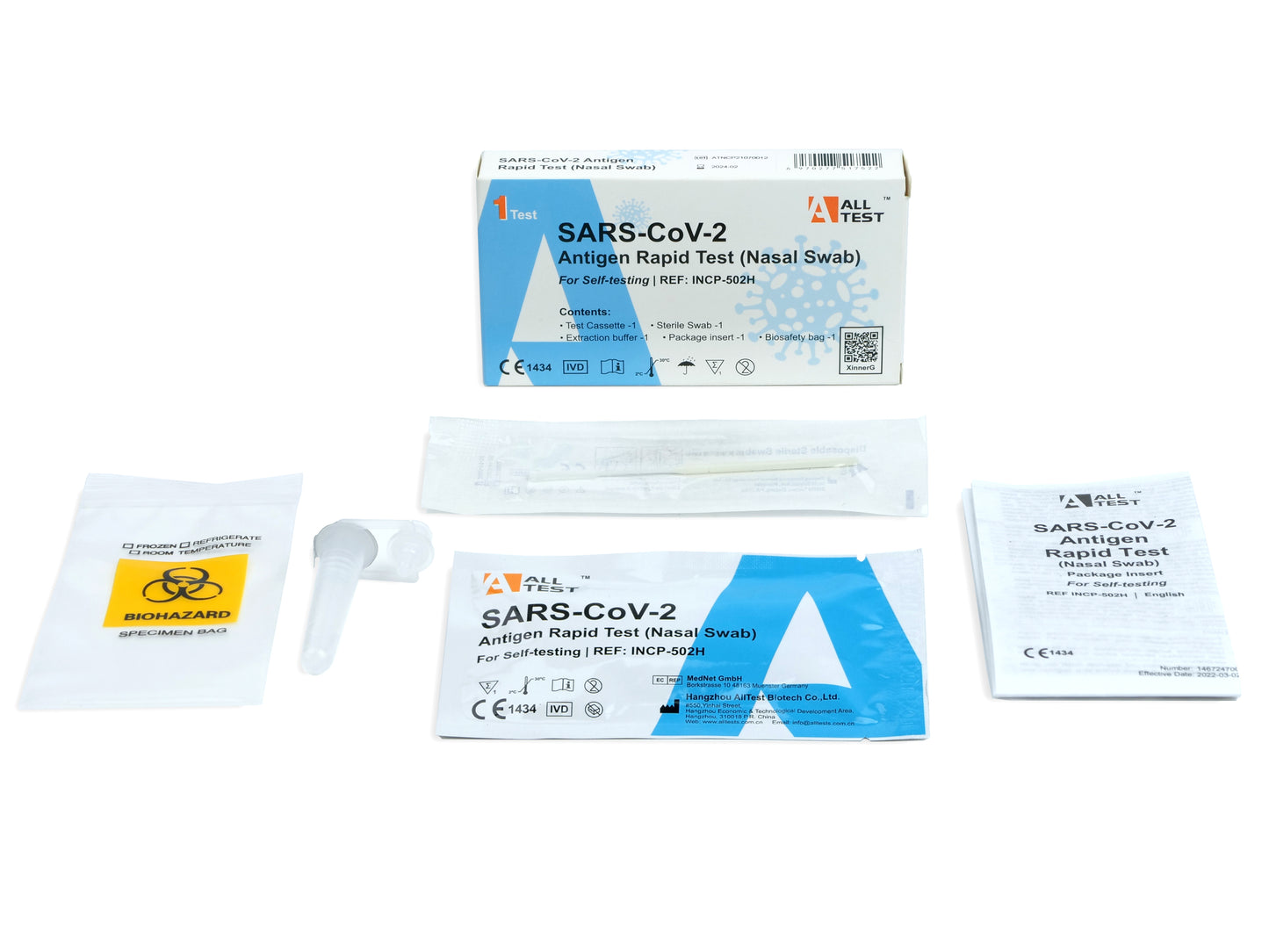 ALLTEST SARS-CoV-2 Antigen Rapid Test (Nasal Swab) covid 19 rtk